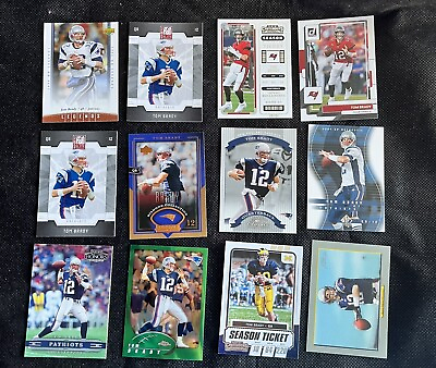#ad 50 NFL Football Cards. All Within The Last 3 Years. Tom Brady Guaranteed $4.99