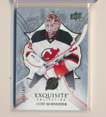 #ad 2016 17 Exquisite Collection 18 Cory Schneider 149 New Jersey Devils C $6.99