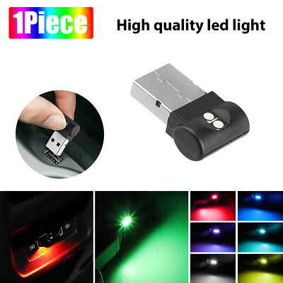 1x Mini Lamp Bulb LED USB Interior Neon Atmosphere Ambient Light Car Accessories C $4.95