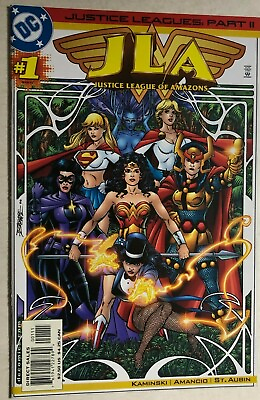 #ad JLA #1 Justice Leagues: Part 2 Justice League of Amazons 2001 DC Comics FINE $12.99