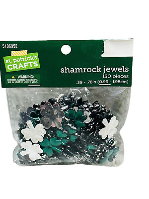 #ad Clover Sequins Decoration Gift Green Holiday Gift Decoration Shamrock 150 Pc $10.95
