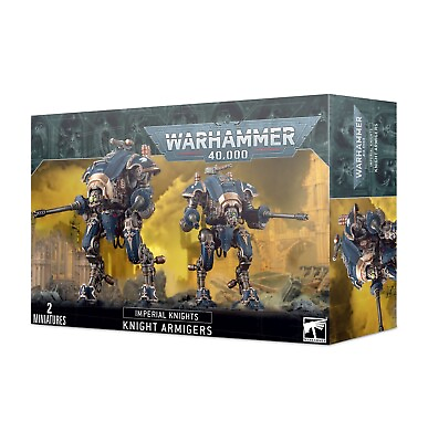 #ad Games Workshop Warhammer 40K Imperial Knights Knight Armigers $76.50