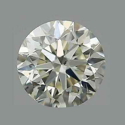 #ad Brilliant Round Cut 0.28 Ct. Natural Diamond White J Color SI Clarity 4.25 mm $320.14
