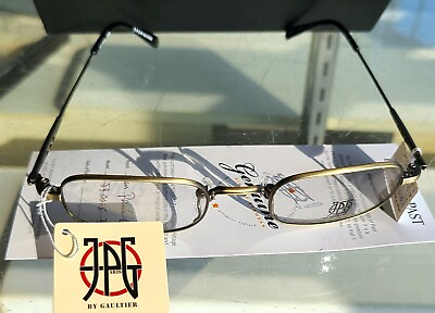 #ad New Vintage Jean Paul Gaultier JPG 57 0015 Eyeglasses Antique Gold 47 21 145 $247.50