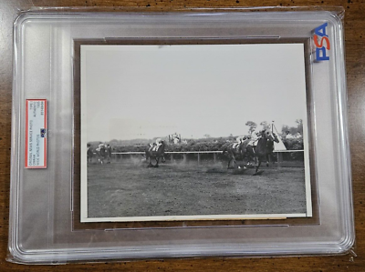 #ad 1935 Press Photo of Triple Crown Winner Omaha Arlington PSA Authentic Type I $499.99