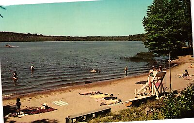 #ad Vintage Postcard Highland Lake NY 1960s $8.95