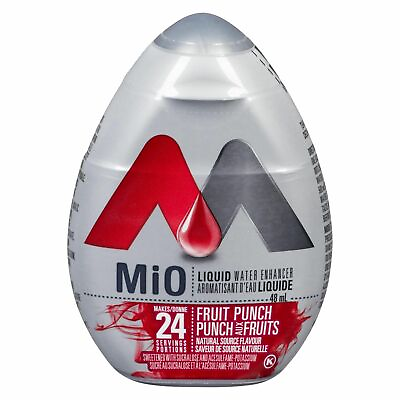 #ad 5 PACK MiO Fruit Punch Liquid Water Enhancer 48ml Canada FRESH amp; DELICIOUS $18.85