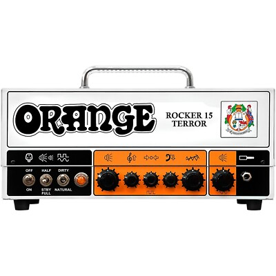 #ad Orange Amplifiers Rocker 15 Terror 15W Tube Guitar Amp Head White Refurbished $615.12