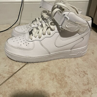 #ad White Air forces high top Nike slightly used size 6.5 $20.00