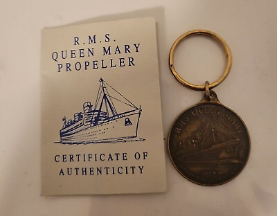 #ad THIS METAL ORIGINATES FROM THE SHIP#x27;S PROPELLER RMS QUEEN MARY RARE PIECE ? $82.00