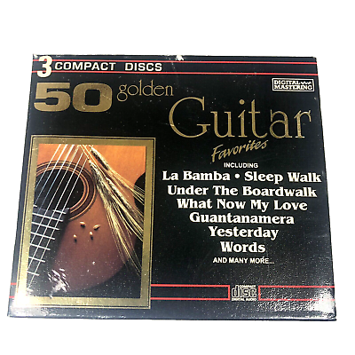 #ad 50 Golden Guitar Favorites Audio CD $4.99
