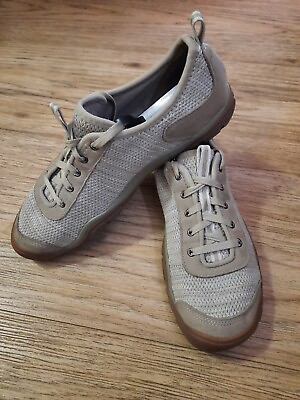 #ad Womens Shoes Mary Jane Flats 10W Beige Tan Knit Casual Sneakers Keen Hush CNX $19.94