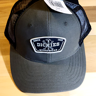 #ad DICKIES BASEBALL HAT CAP ADULT ONE SIZE Green Work Outdoors SNAP BACK MENS NWT $16.90