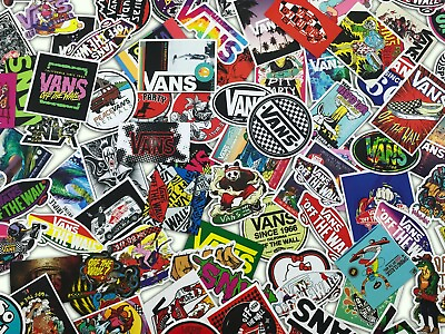 #ad 100 PCS Vans Skateboard Stickers bomb Vinyl Laptop Luggage Decals Sticker Lot $9.99