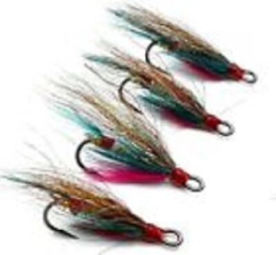 #ad Salmon Fishing flies BLUE DOCTOR single double treble various hooks amp; Qtys GBP 2.50