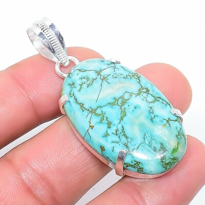 #ad Santa Rosa Turquoise Gemstone Handmade Fashion Jewelry Pendant 2.1quot; SP5010 $6.99