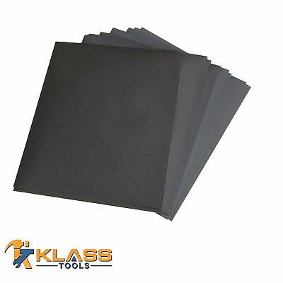 #ad 9 in. x 11 in. Premium Wet amp; Dry Sandpaper Sanding Sheets Grit: 80 to 2000 $298.00