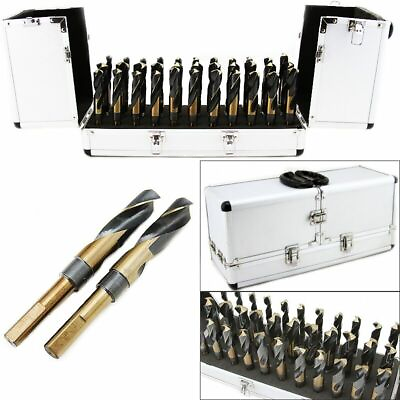 #ad 33pc 1 2quot; Shank Silver amp; Deming Demming Drill Bit Set Sizes: 1 2quot; to 1quot; $134.95