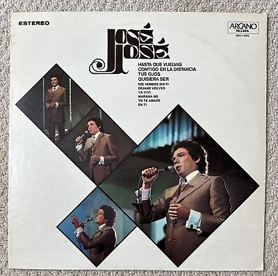 #ad #ad Jose Jose Hasta Que Vuelvas LP Vinyl 1973 Arcano Dynaflex DKL1 3242 EX EX $34.99
