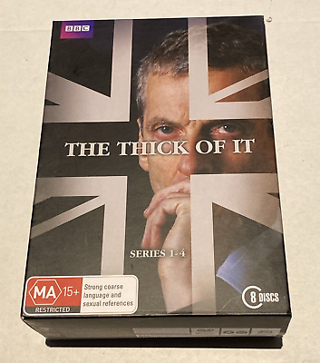 #ad The Thick Of It : Series 1 4 Boxset Box Set DVD 2013 BBC ABC Region 4 PAL AU $20.00