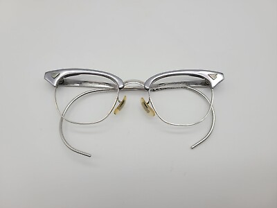 #ad Vintage American Optical Cat Eye Glasses 1 10 12K GF 6 1 2 $24.99