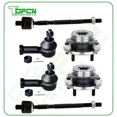 #ad Front Wheel Hub and Bearing Set w Inner Outer Tie Rod Ends Fits Sebring Avenger $94.89
