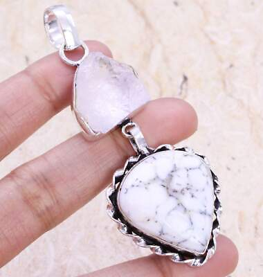 #ad Outstanding Dendrite Opal 925 Silver Plated Handmade Pendant of 3quot; Ethnic $2.99