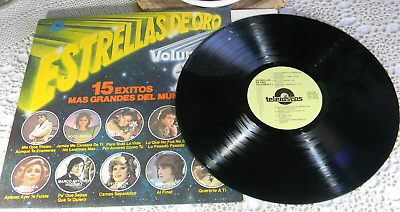 #ad Estrellas de Oro Vol 2 15 Exitos Mas Grandes LP Vinyl Telediscos Dal 1007 Used $17.00