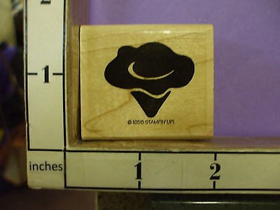 #ad stampin up 1998 flower part rubber stamps 32w $9.95