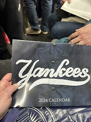 #ad Yankees 2024 Schedule Calendar $16.00