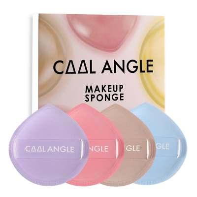 #ad 4Pcs Makeup Sponge Puff Latex Free Soft Beauty Sponge Perfect for Liquid Foundat $15.88