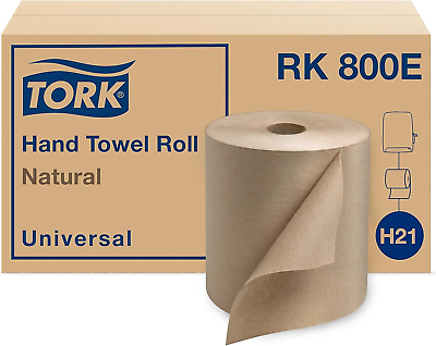 #ad Paper Towel Roll Natural Universal Hand Roll Natural Paper Towels with Brown $68.04