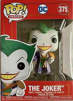 #ad Funko Pop Heroes DC The Joker 375 Imperial Palace Edition NEW With Protector $15.95