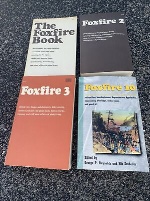 #ad The Foxfire Books Vol 1 3 1972 Eliot Wigginton Homesteading Survival 12310 $39.99