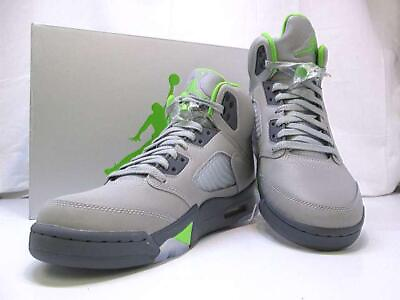 #ad Nike Air Jordan 5 Retro Silver Green Bean Flint Grey DM9014 003 Sneaker Men Us9 $368.19