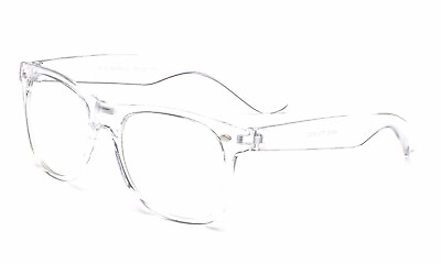 #ad Clear Frame Lens Glasses Retro Crystal Transparent Frame Men Women Unisex UV $9.99