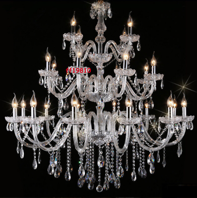 #ad Chandelier CLEAR Genuine K9 Crystal 2 6 8 10 105 168 16106 arms Light $499.00