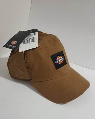 #ad Dickies Canvas Snapback Adjustable Hat Cap Men#x27;s Work Casual Brown Tan New $14.00
