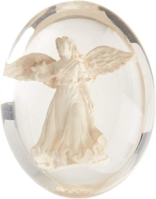 #ad AngelStar 8706 Healing Angel Worry Stone 1 1 2 Inch White $12.84