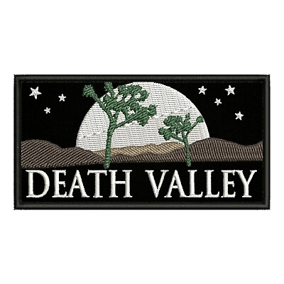 #ad Joshua Tree amp; Death Valley Patch Embroidered Iron on Applique Mojave Desert $5.50
