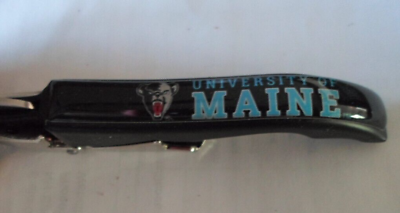 #ad University of Maine Black Bears PULLTAP#x27;S Corkscrew Silver Blue and Black $24.99