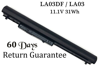 #ad LA03 LA03DF Genuine OEM Battery for HP 15 F271WM 15 F272WM 775625 121 776622 001 $21.89