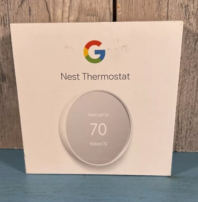 #ad Google Nest G4CVZ Programmable Wi Fi Thermostat Charcoal $49.99