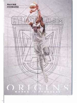 #ad 2023 Panini WNBA Origins Works in Progress #4 Rhyne Howard Atlanta Dream $18.49