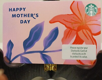 #ad STARBUCKS CARD 2020quot; 🇹🇭 HAPPY MOTHER#x27;S DAY 🇹🇭quot; THAILAND BEAUTIFUL CARD NEW $5.25