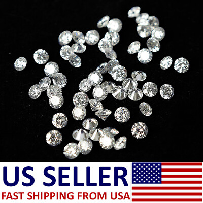 #ad 0.03 CT NATURAL LOOSE G H SI CLARITY WITH ROUND SHAPED 34 PIECE#x27;S 1.02 TCW $905.22