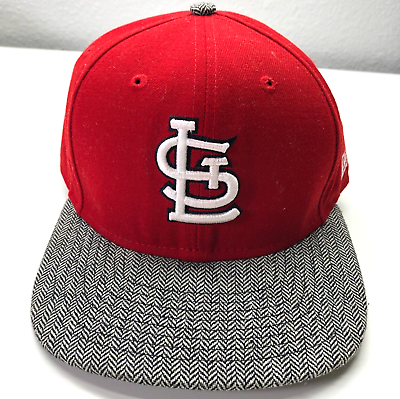 #ad Saint Louis Cardinals New Era Baseball Cap 9Fifty Red OSFM Snapback $10.49