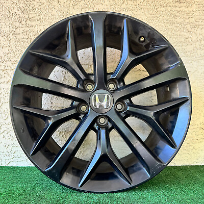#ad Satin Black 18quot; x 8quot; Alloy Factory OEM Wheel Rim 2020 2021 Honda Civic 42700TBFA $193.49