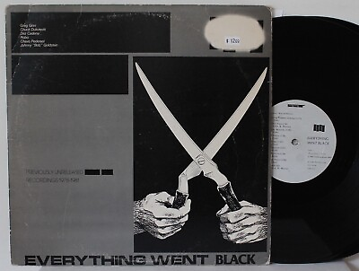 #ad Black Flag 2xLP “Everything Went Black SST 015 ORIG 1983 Press Punk Uncensored $90.00