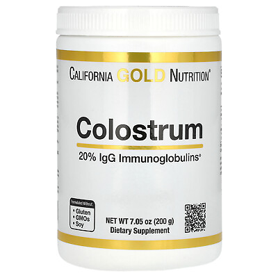 #ad California Gold Nutrition Colostrum Highly Concentrated Instantized Egg Free $23.84
